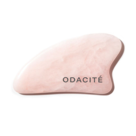 Gua Sha Crystal Contour Rose Quartz